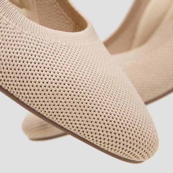 VIVAIA Tamia Wedge Pro Almond Toe Wedges in Almond Color Size US 8.5 EU 39.5 New - Picture 5 of 15